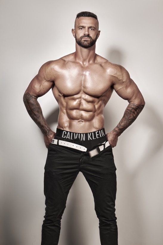 Ryan Gorgeous Abs Topless Waiter Adeleaide