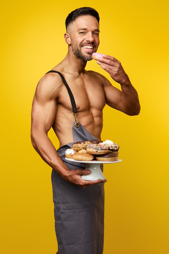 Luke Grech Shirtless Doughnut